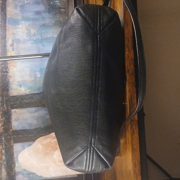 Michael Kors Black Bedford Leather Shoulder/Crossbody/ Handbag - Picture 10 of 15